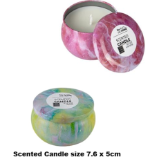Scented Candle in a Tin with Lid